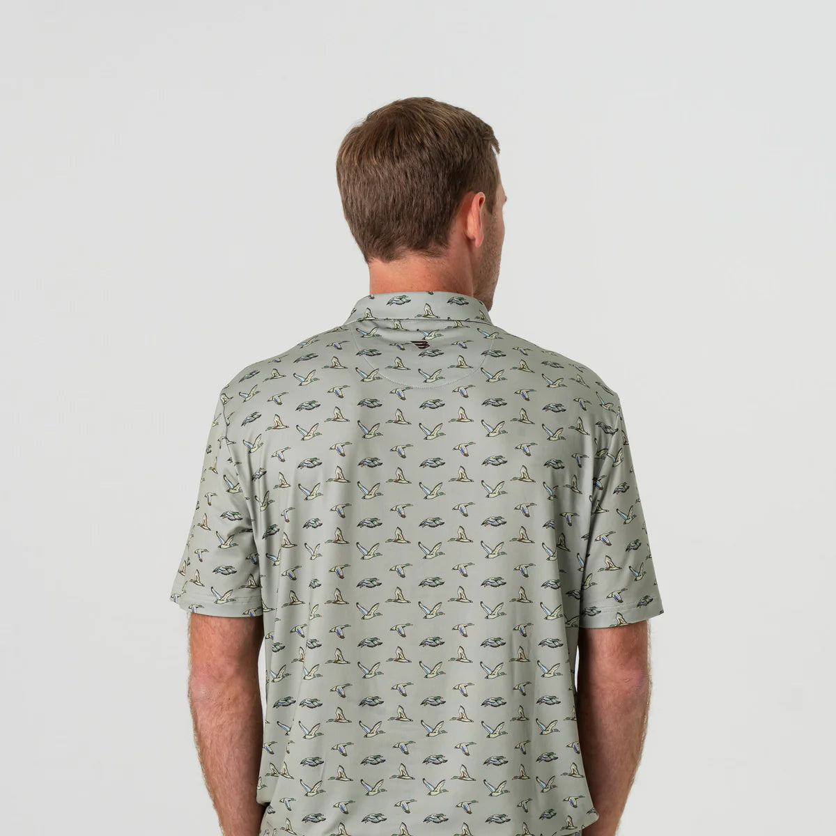 Burlebo Green Flying Ducks Performance Polo