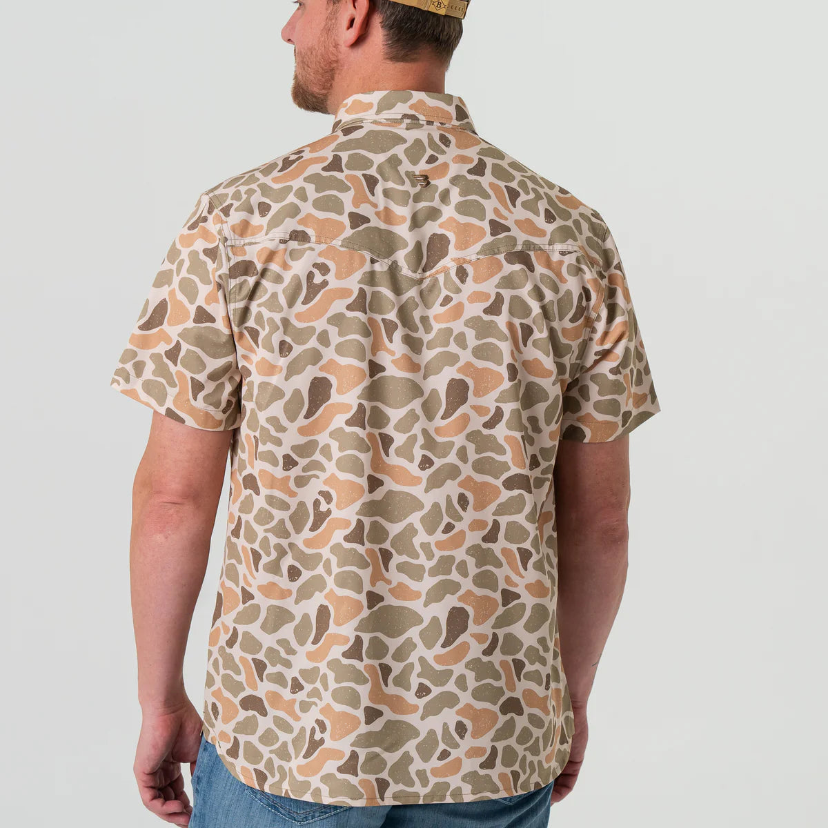 Burlebo Performance Western Shirt in Venado Camo