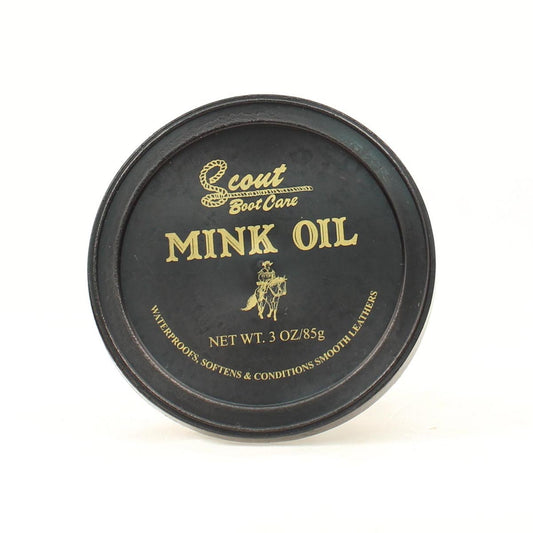 Scout Mink Oil 3 oz. Tub