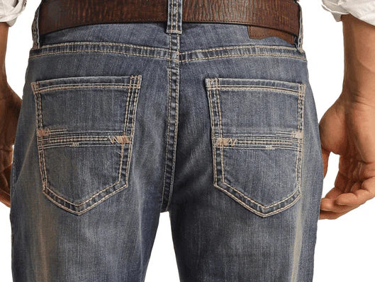 Rock & Roll Reflex Relaxed Fit Stretch Straight Bootcut Jean