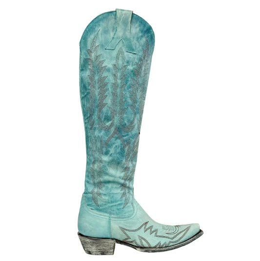 Old Gringo Women's Mayra Bis Aqua/Turquoise Cowboy Boots