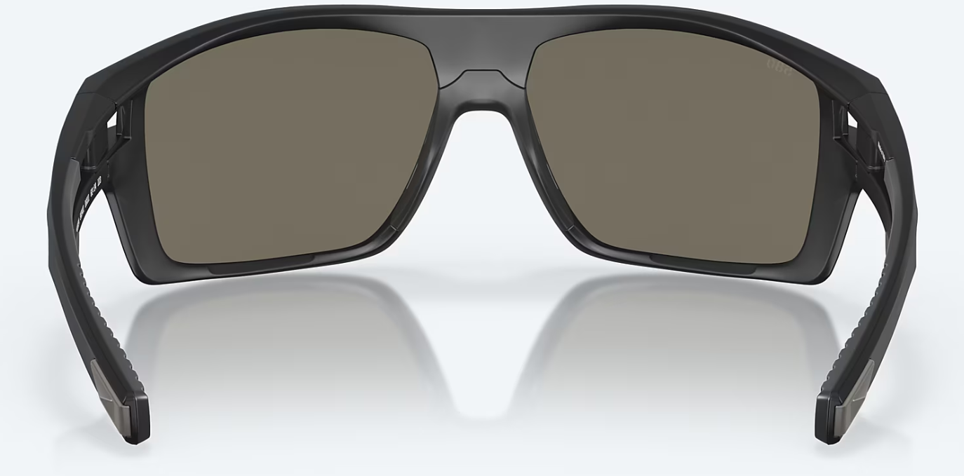Costa Diego Polarized Sunglasses Black Matte/ Blue Mirror