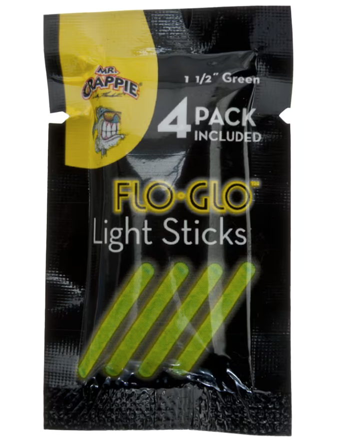 Betts Tackle Mr. Crappie Flo-Glo Lighted Snap-On Bobber