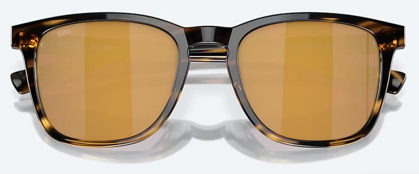 Costa Sullivan Polarized Sunglasses in Tortoise/ Gold Mirror