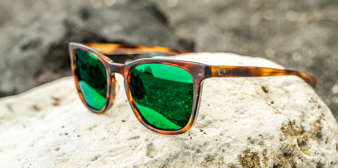 Costa Sullivan Polarized Sunglasses in Tortoise/ Gold Mirror