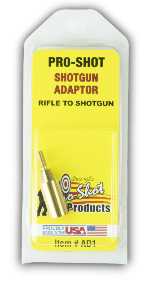 Pro- Shot Cleaning Rod - Shotgun Adapter - Adapts #8-32 to #5/16-27