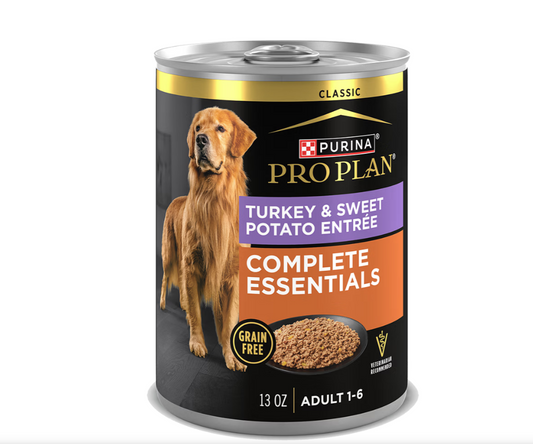 Pro Plan Complete Essentials Grain Free Turkey & Sweet Potato Wet Dog Food