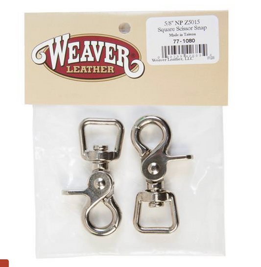Weaver Bagged Z5015 Square Scissor Snaps