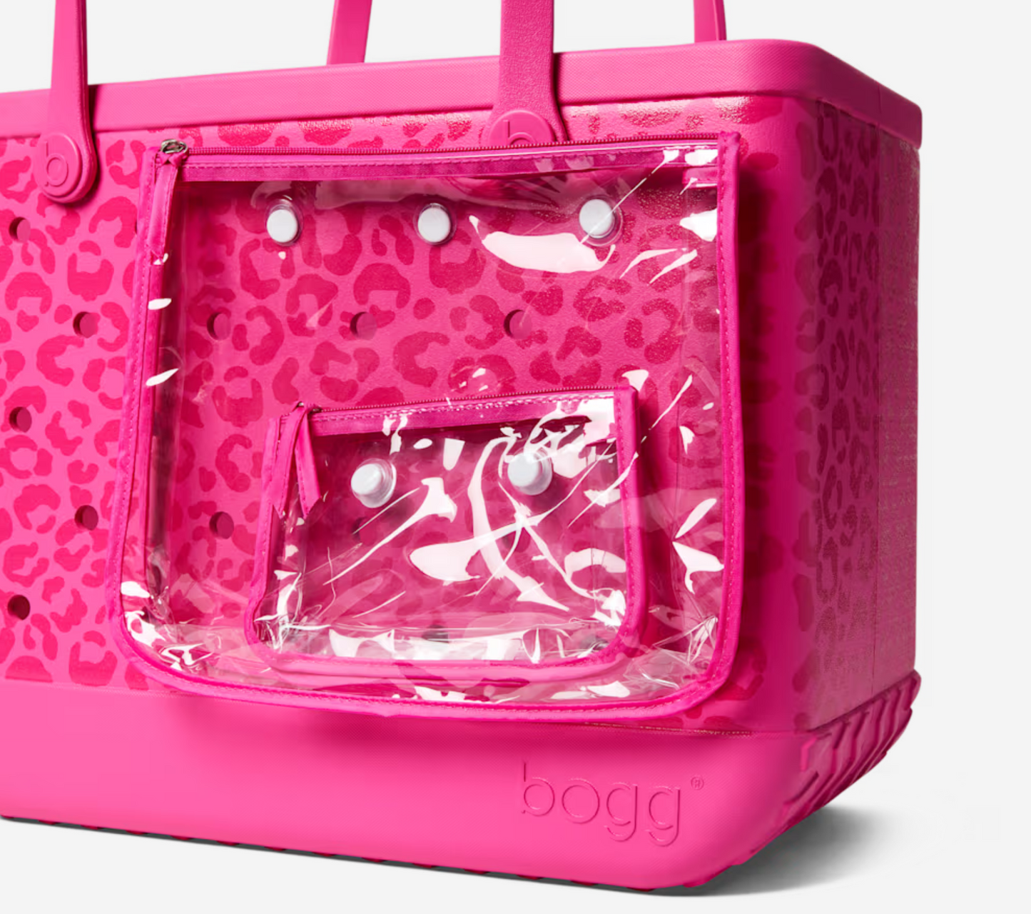 Purrr-fectly Pink Leopard Original Bogg Bag