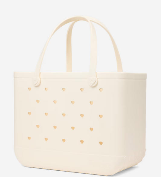 Cut Out Heart Coconut Original Bogg Bag