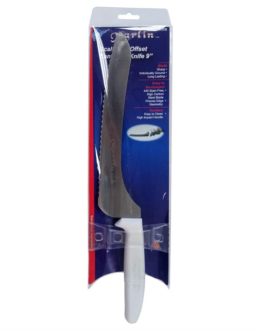 Marlin Pro Scalloped Offset Sandwich Knife