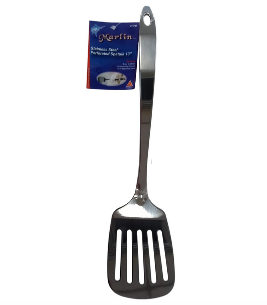 Marlin Pro 13" Stainless Steel Perforated Spatula