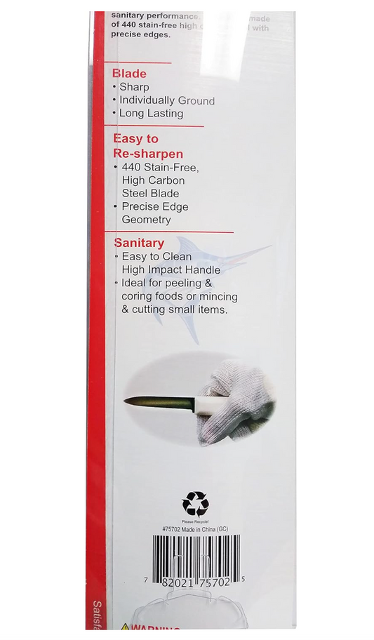 Marlin Pro 3-1/4" Cook's Style Parer Knife