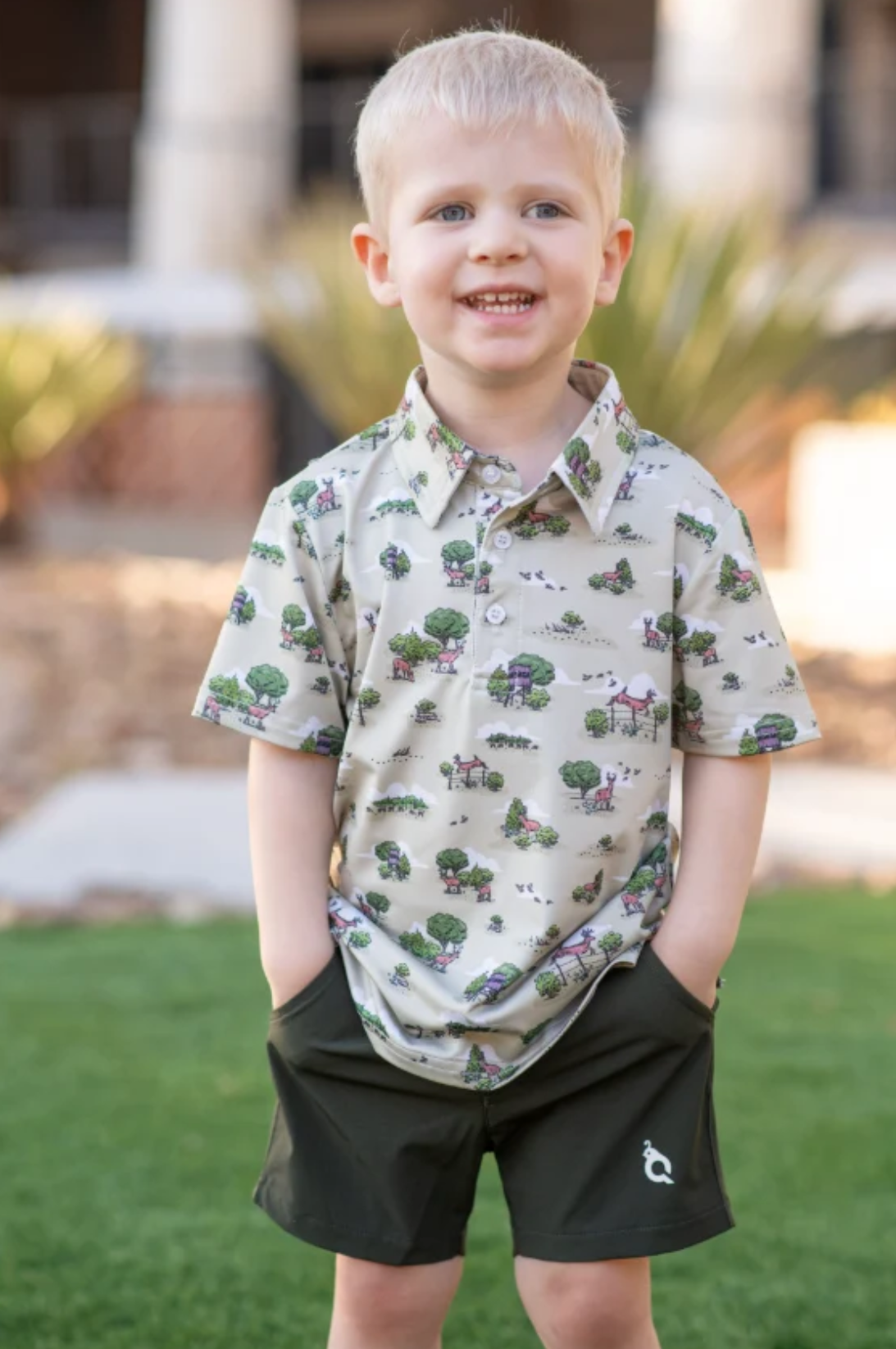 Blue Quail Evergreen Shorts