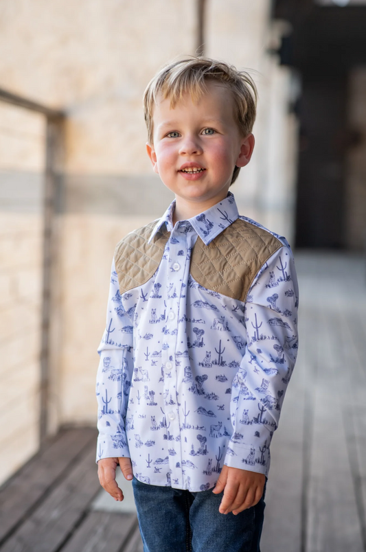 Blue Quail Terlingua Long Sleeve Shirt