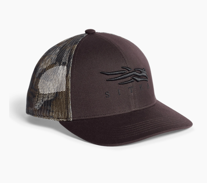Sitka Icon Timber Mid Pro Trucker in Chocolate