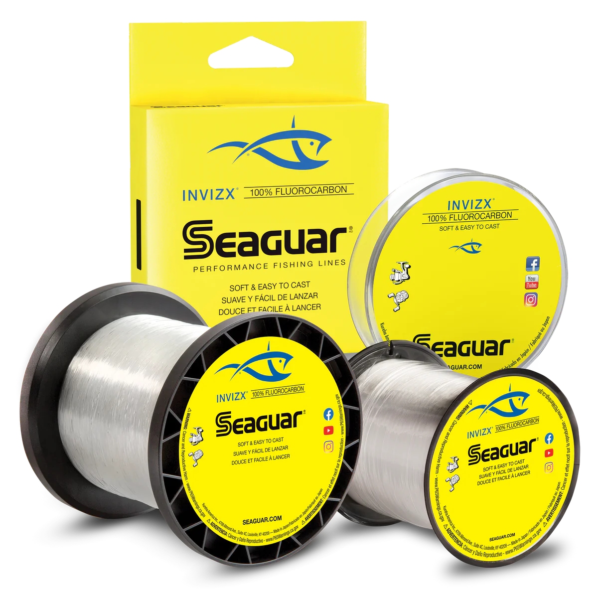 Seaguar InvizX Fluorocarbon Mainline