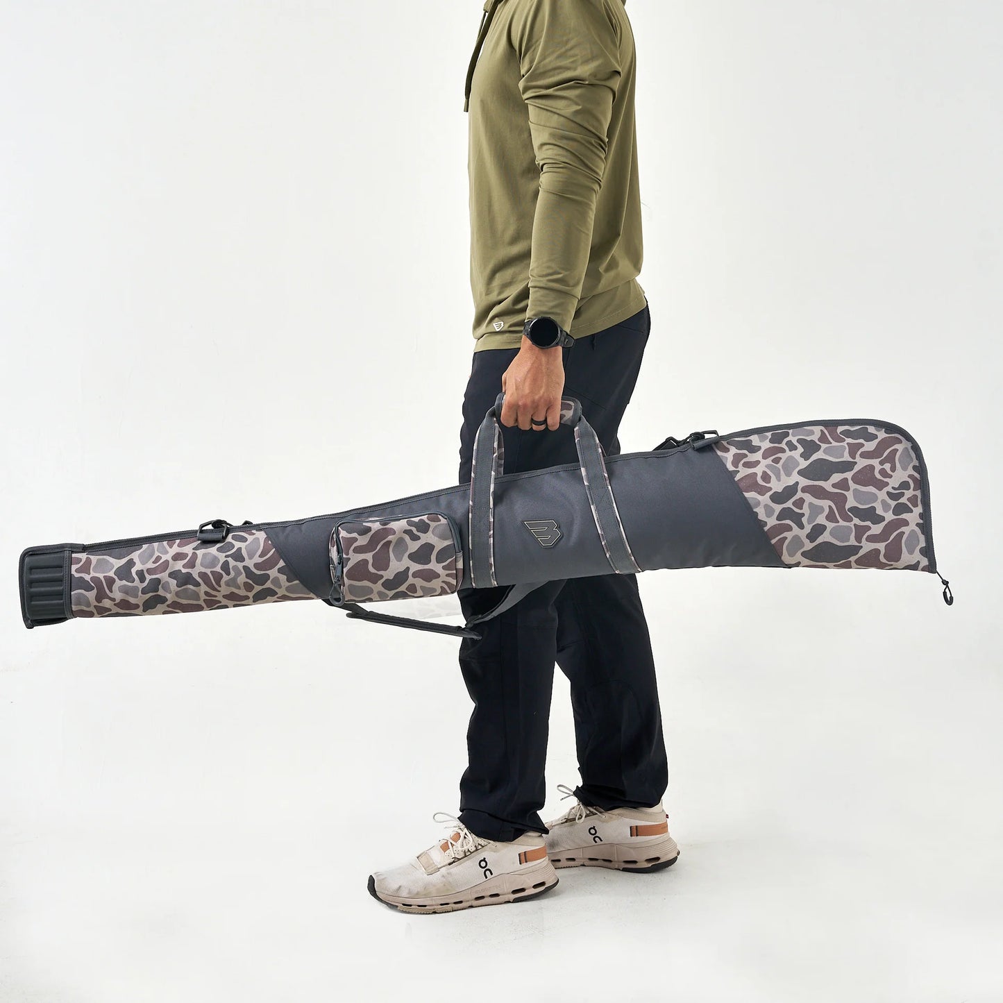 Burlebo Single Rifle Case in Classic Deer Camo