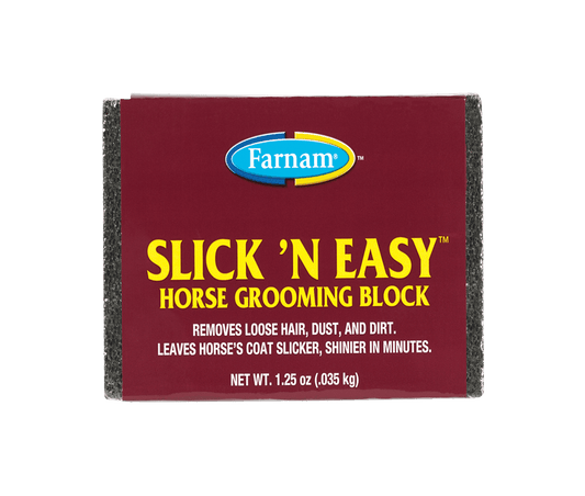 Farnam Slick 'N Easy Horse Grooming Block