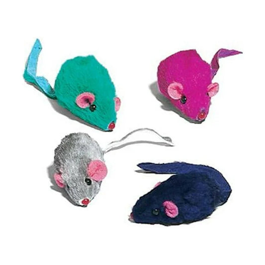 Spot Mouse Cat Toy with Catnip - 12 Pack