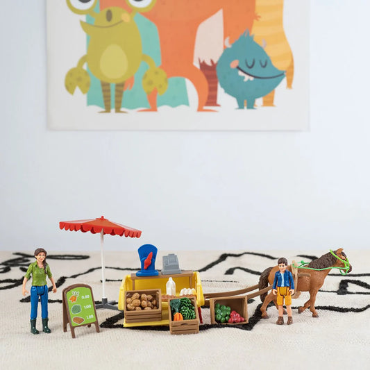 Schleich Sunny Day Mobile Farm Stand