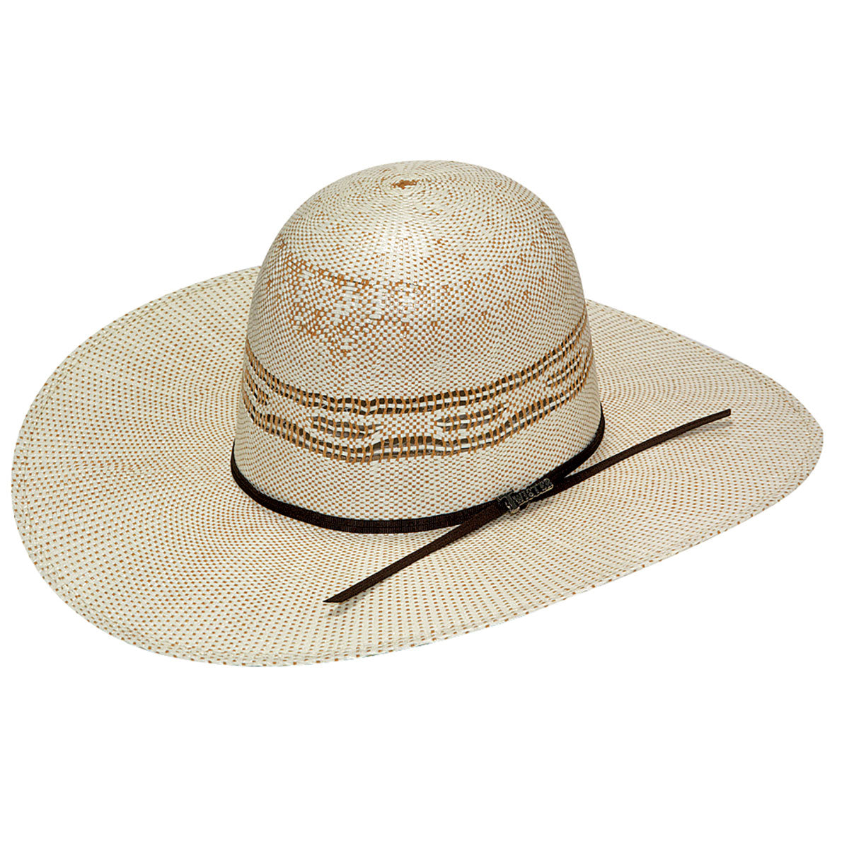 Twister Bangora Vented Open Crown Straw Hat