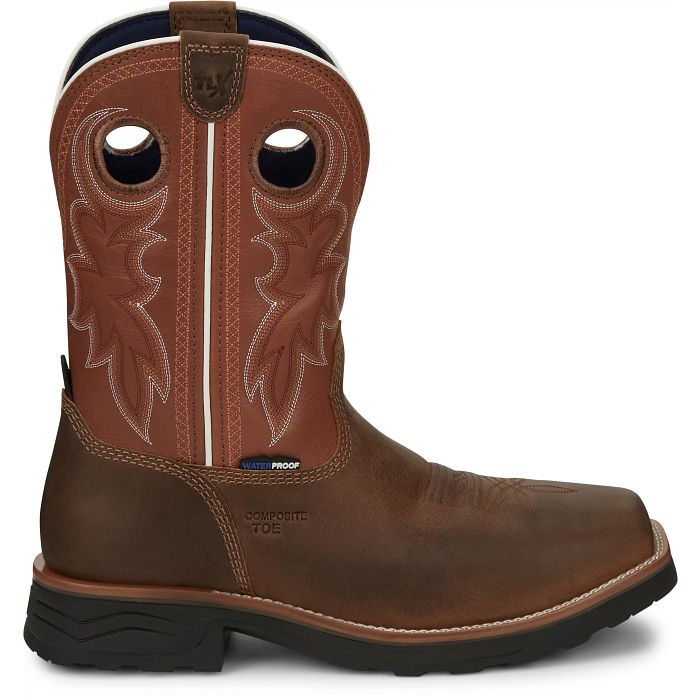 Tony Lama Fireball 11" Composite Toe Waterproof Work Boot