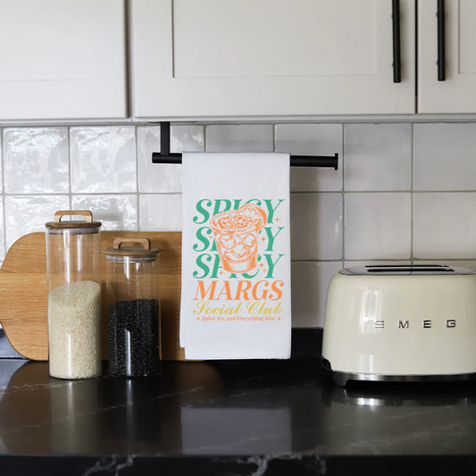 Spicy Margs Social Club Tea Towel