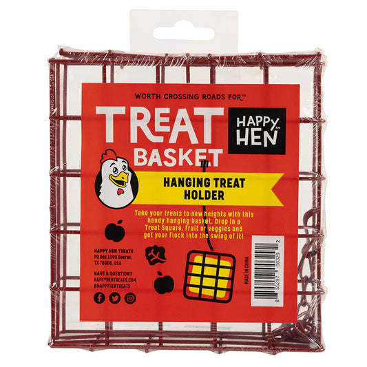 Happy Hen Treat Square Basket
