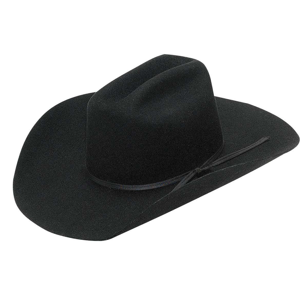 Twister Youth Black Wool Cowboy Hat