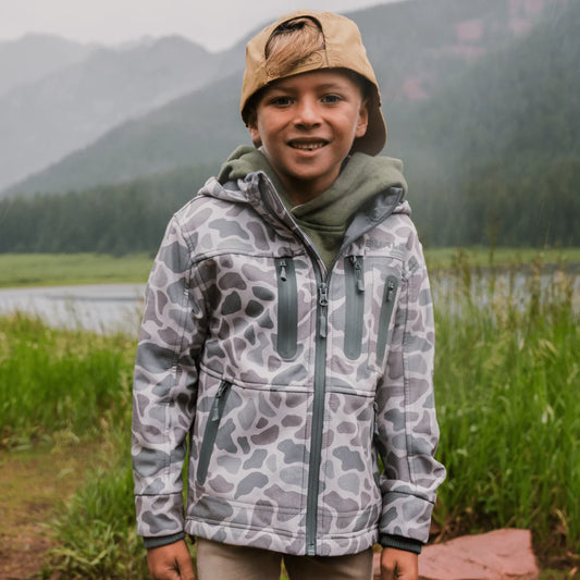 Burlebo Youth Challenger Jacket in Classic Deer Camo