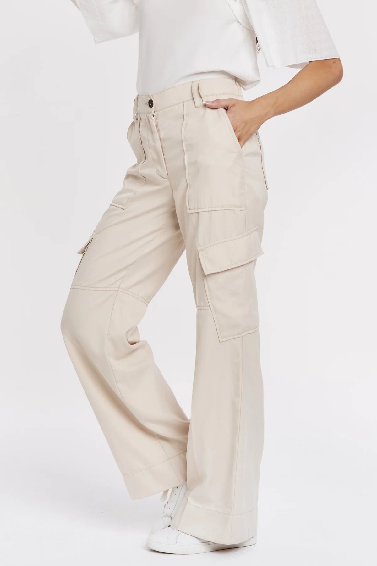 Another Love Cairo Cargo Pant in Fawn