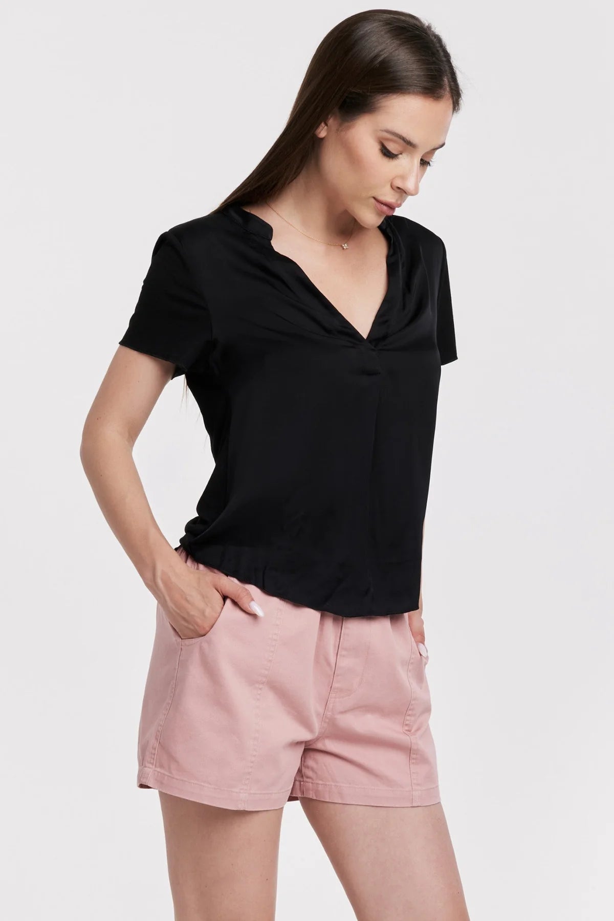 Another Love Lilo Shirt in Black