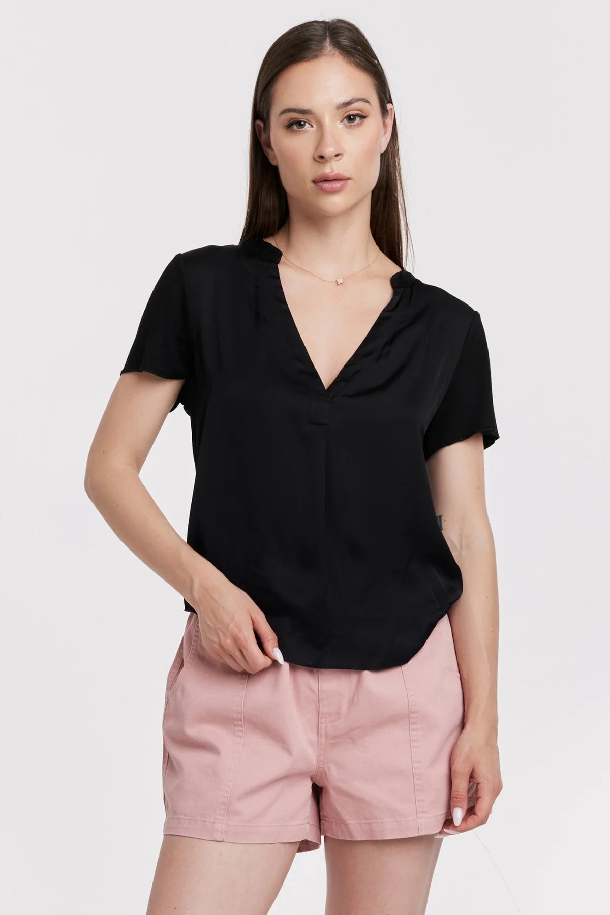 Another Love Lilo Shirt in Black