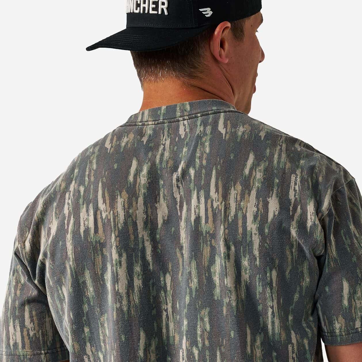 Burlebo Vintage Washed Tee in Midland Camo