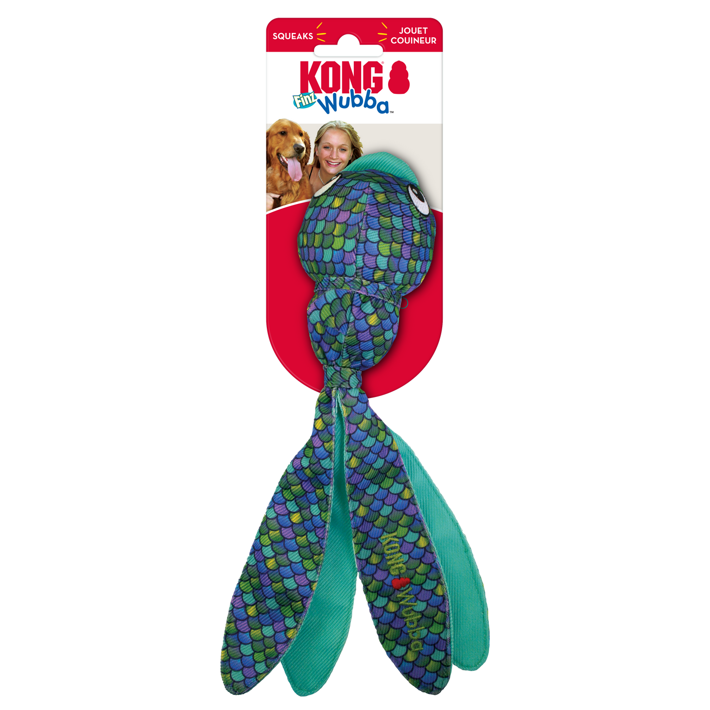 Kong Blue Wubba Finz