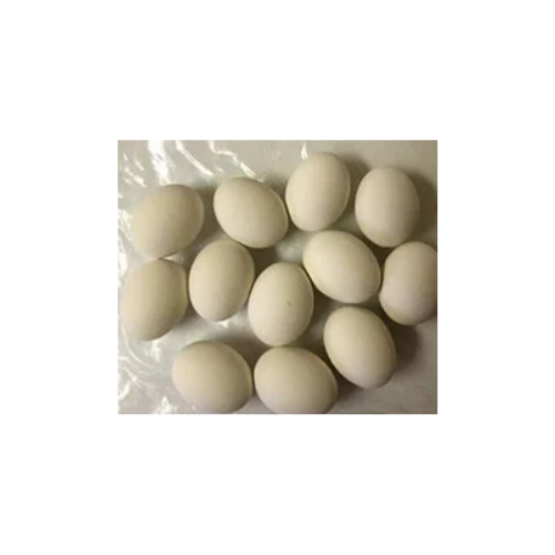 White Ceramic Pottery Egg