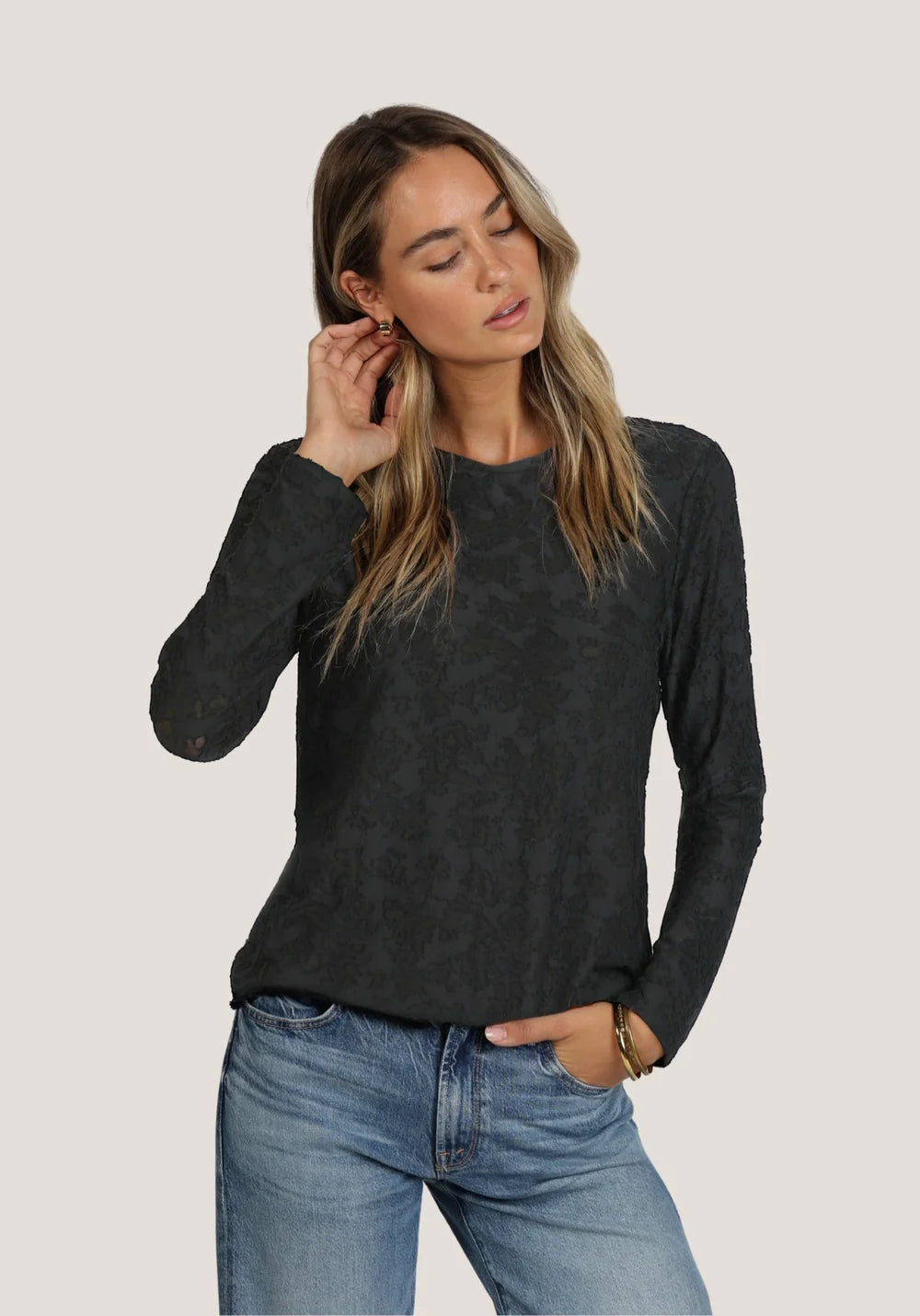 Dylan Willa Top in Black