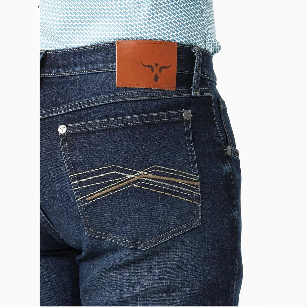 Wrangler Men's Dawn 20X No.44 Slim Fit Straight Leg Jean