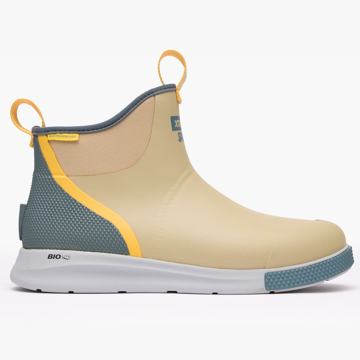 Xtratuf Men's 6" Ankle Deck Boot Sport in Tan Multi