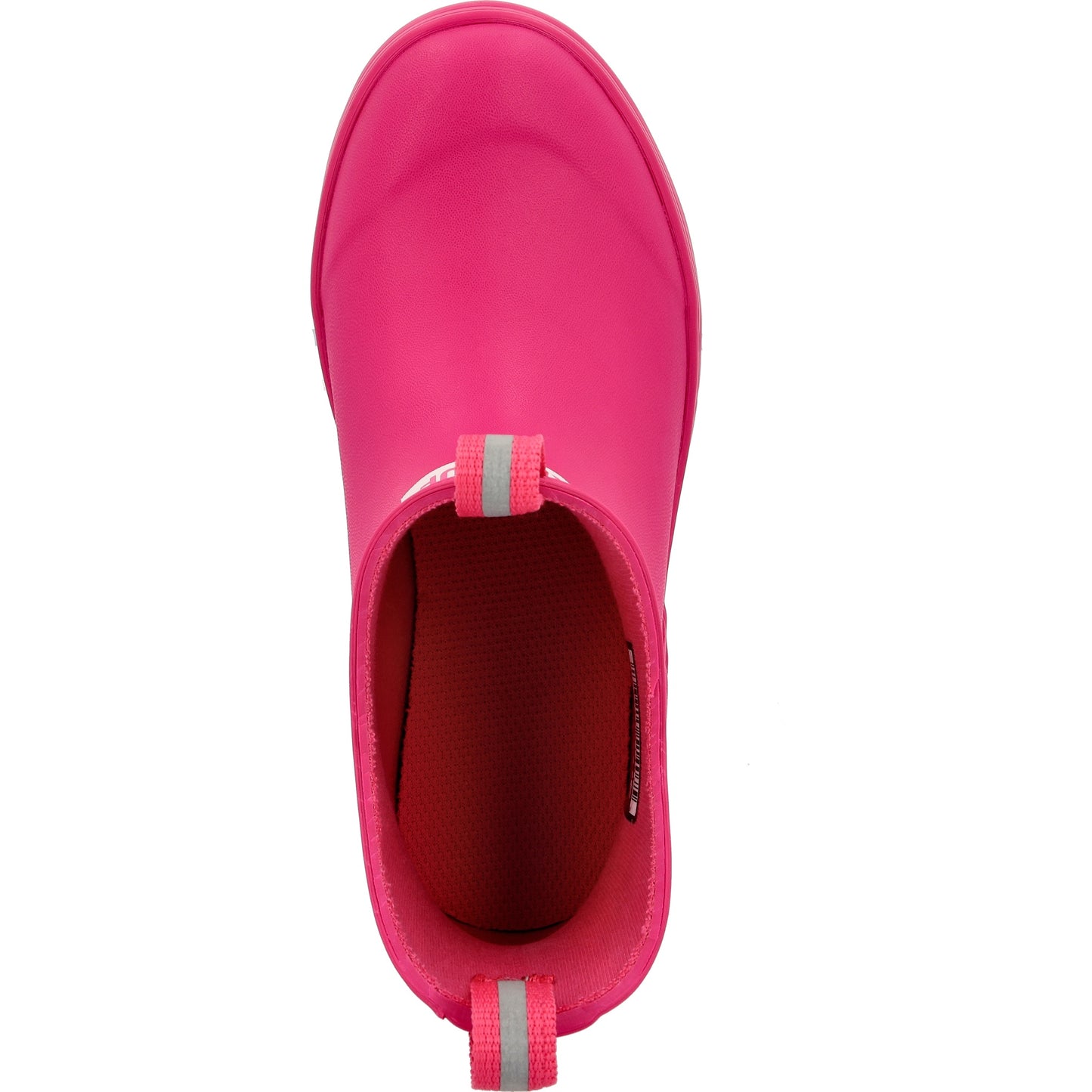XTRATUF Little Kid's Ankle Deck Boot in Neon Pink