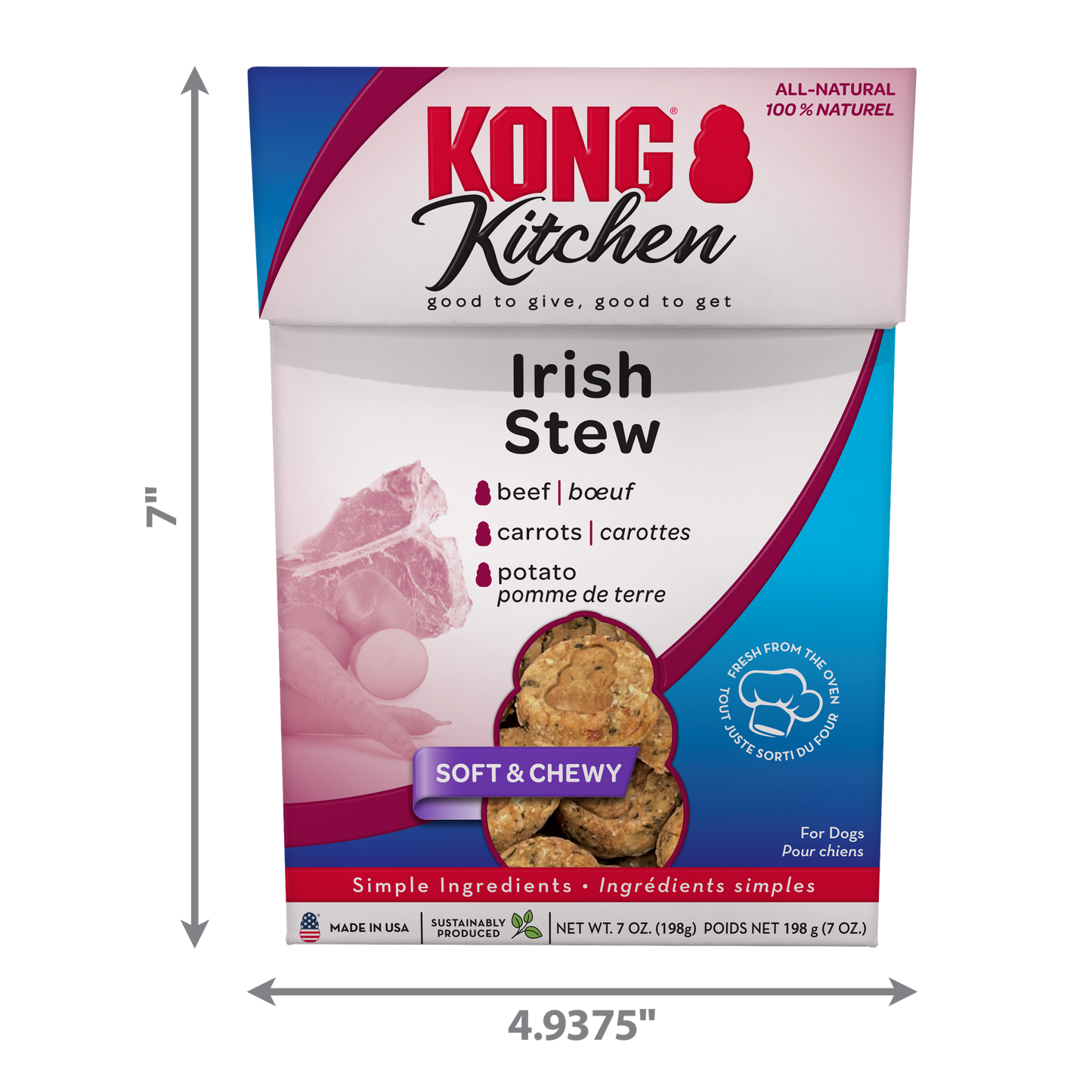Kong Kitchen Soft & Chewy Irish Stew