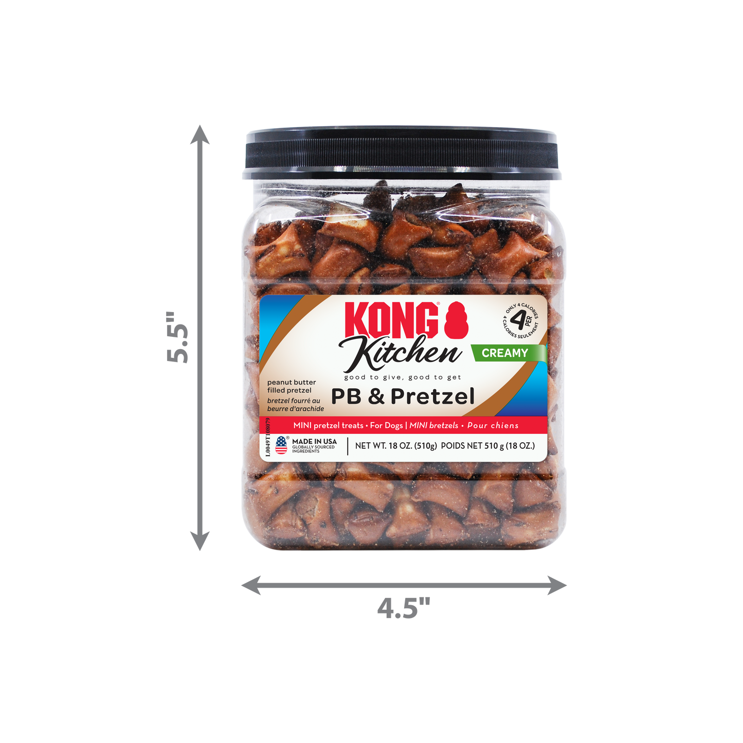 Kong Kitchen Creamy Peanut Butter & Pretzels