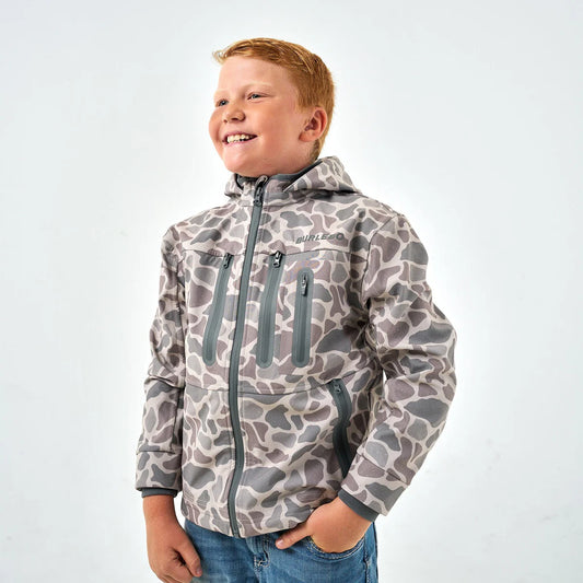 Burlebo Youth Challenger Jacket in Classic Deer Camo