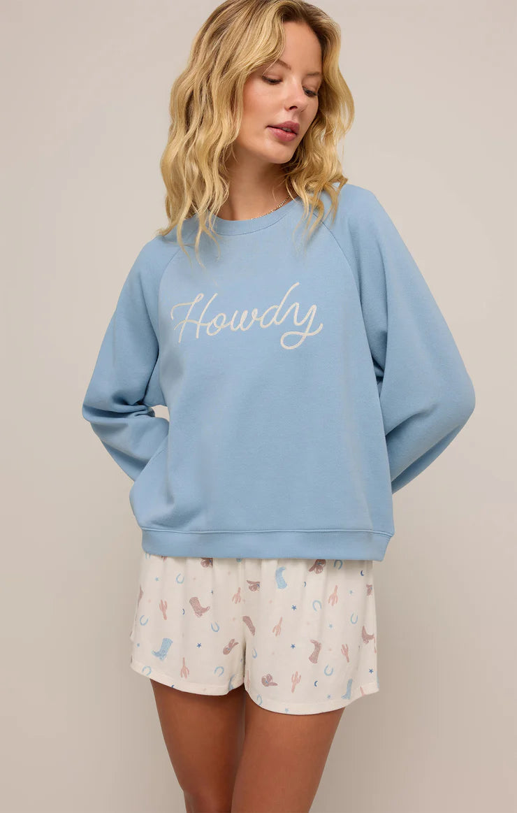 Z Supply Howdy Fleece Sweatshirt