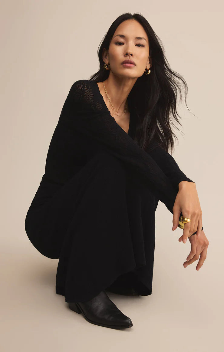 Z Supply Tibi Scoop Mesh Top