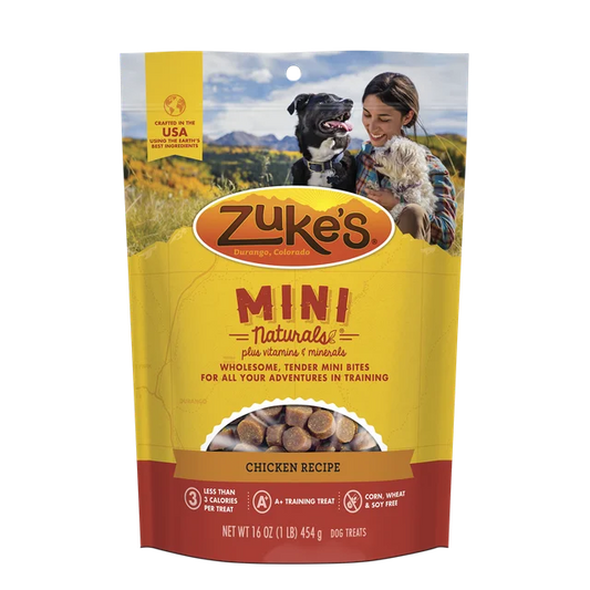 Zuke’s Mini Naturals Chicken Recipe Dog Treats