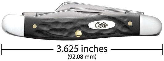 Case Rough Black Synthetic Medium Stockman