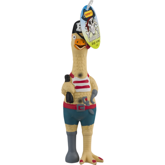 Ruffin' It Captain Jack Chicken Dog Toy