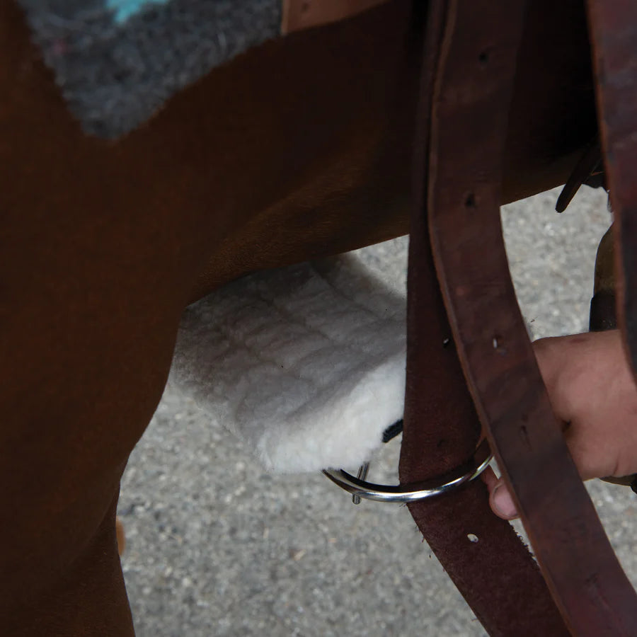 AirFlex Roper Cinch with Merino Wool Fleece Liner, Flat Buckle